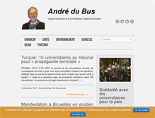 Tablet Screenshot of andredubus.be